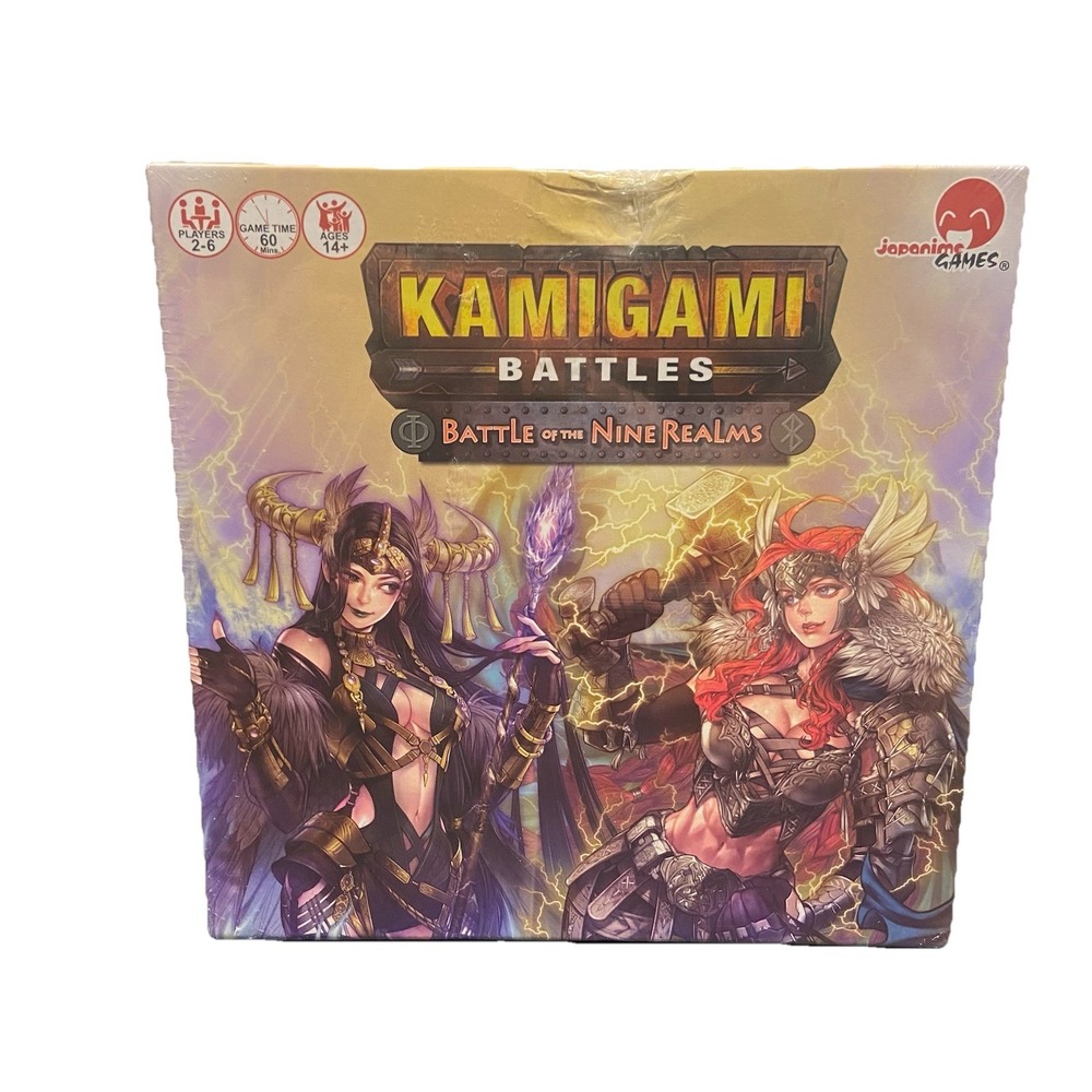 Kamigami Battles: Battle of the Nine Realms Board Game Japanime Factory Sealed